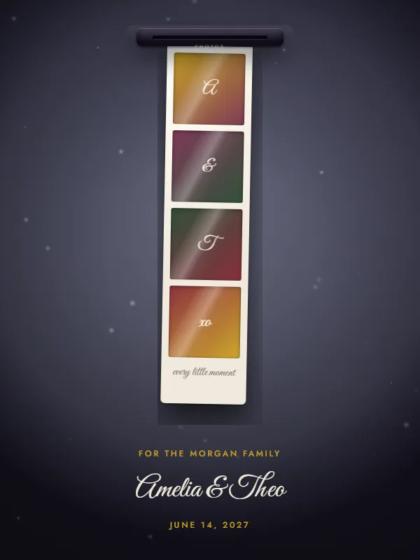 Photo Booth invitation